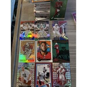 Arizona Cardinals Football Card Lot Bundle- Approx. 100 Cards With Inserts